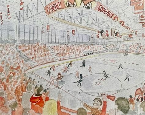 Sacred Heart Martire Family Arena Fairfield CT Ice Hockey Rink Great
