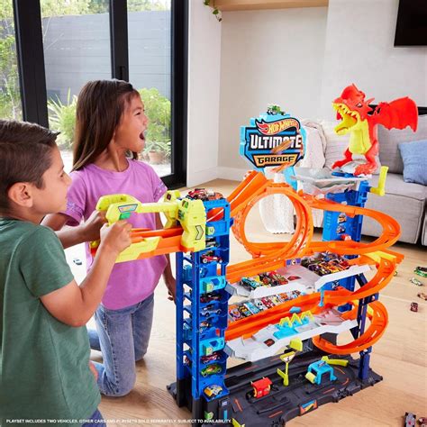 Легендарный гараж Хот Вилс Hot Wheels Ultimate Garage City Playset with Multi Level Racetrack