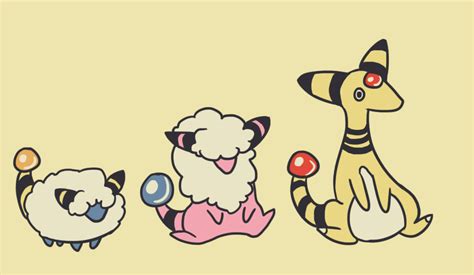 Mareep Evolution Line : pokemon