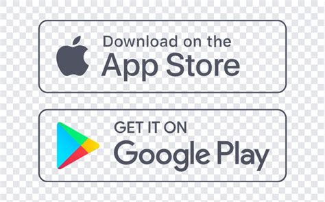 Get It On App Store And Google Play Badges