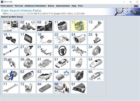 01 2020 BMW ETK Electronic Spare Catalogue Auto Repair Technician Home