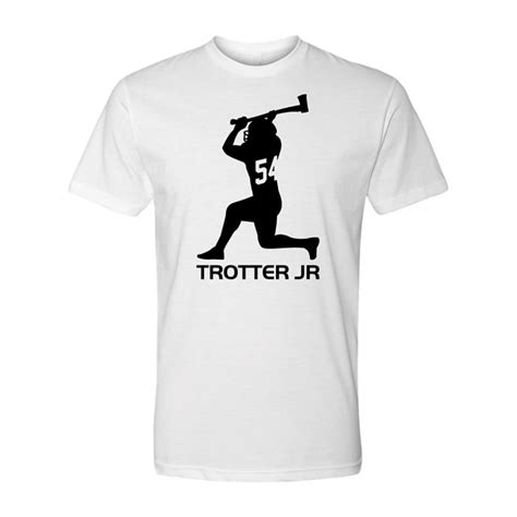 Trotter Jr T Shirt Bw Jeremiah Trotter Jr