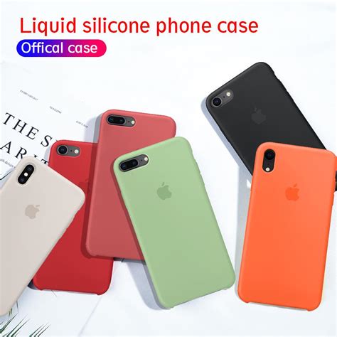 Funda Oficial De Silicona Para Apple IPhone Xr XS Max Antiknock