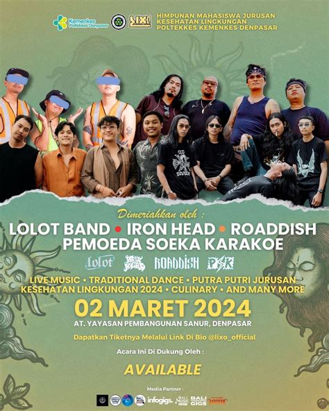 Jadwal Konser Musik Bali Maret Mana Yang Kamu Tunggu