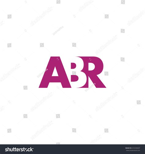 Abr Logo Vector Graphic Branding Letter Stock Vector Royalty Free