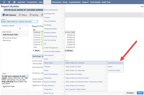 Custom Reports Netsuite Erp For Administrators