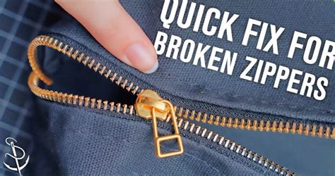 How to Fix a Zipper with an Easy Method