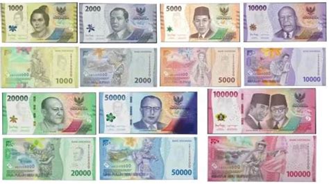 Netizen Beri Pujian Peluncuran 7 Uang Kertas Rupiah Baru