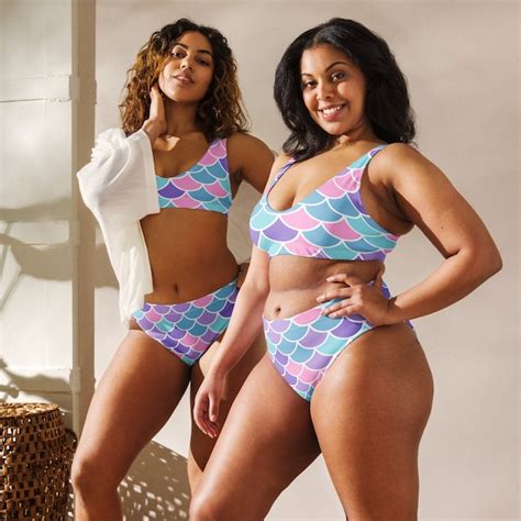 High Waisted Bikini Etsy