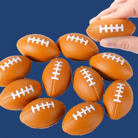 Cigocivi 10 Packs Mini Foam Footballs Football Toys Xmas