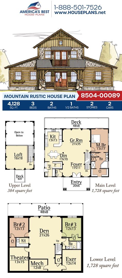 Rustic House Plans With Loft