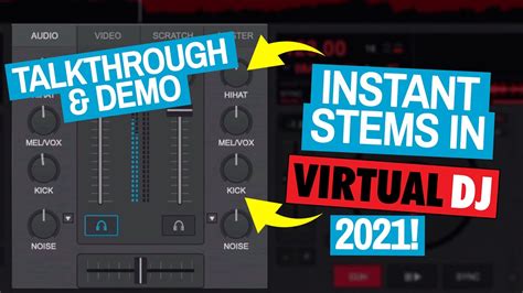 Virtual Dj 2021 Amazing Real Time Stems Mixing Quick Review And Demo