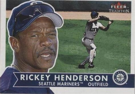 Fleer Tradition Rickey Henderson For Sale Online Ebay