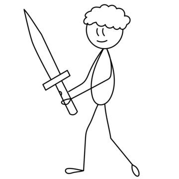 Stickman With Sword