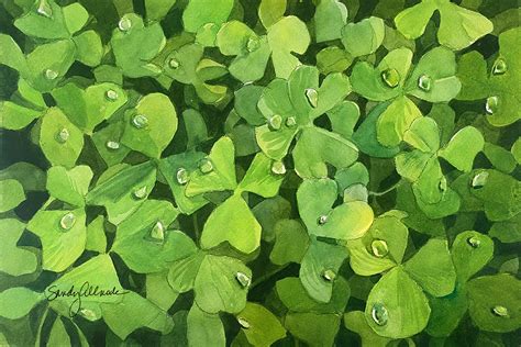 Clover Patch Sandy Allnock Fine Art