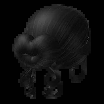 Heart Shaped Bun Black Roblox Item Rolimon S