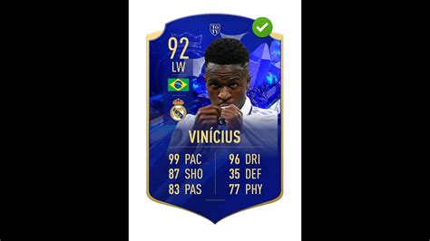 Vini JR Is In TOTY Honourable Mentions Team YouTube