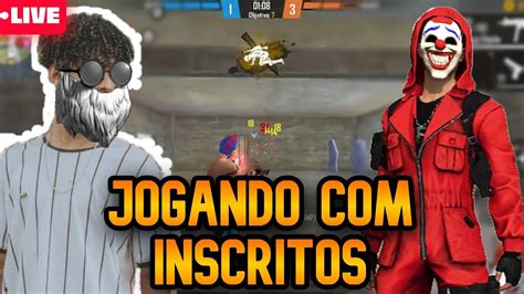 Live On Free Firejogando Inscritostop Criminal Voltoufree Fire