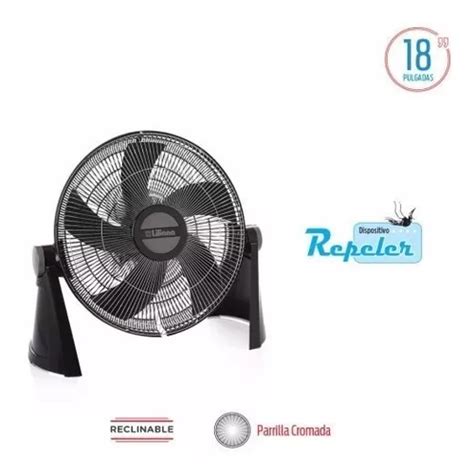 Turbo Ventilador Liliana Vtfc Rejilla Cromada W