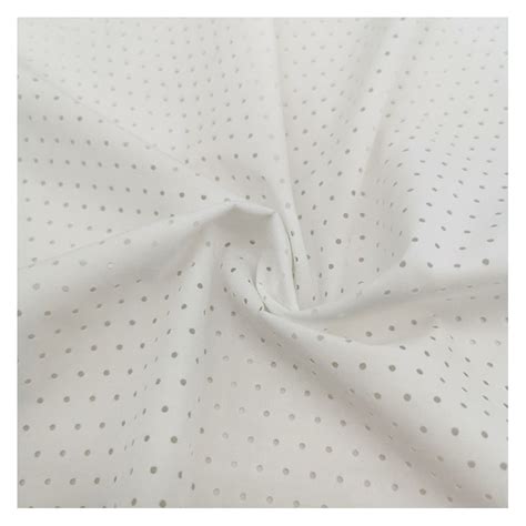 Custom Breathable Way Stretch Nylon Spandex Hole Punching Fabric For