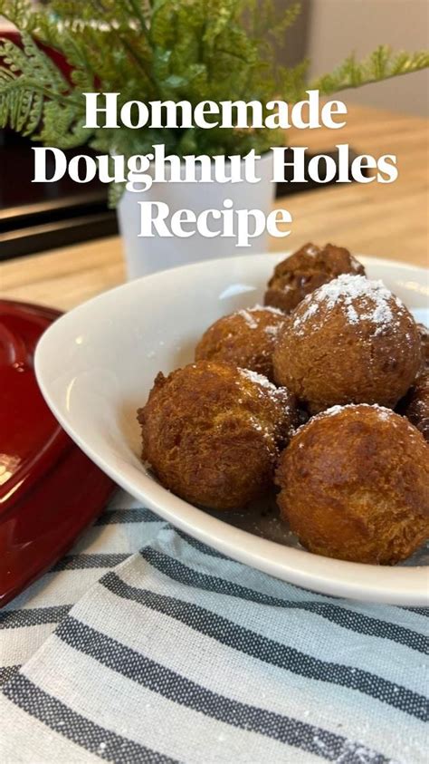 Homemade doughnut holes recipe – Artofit