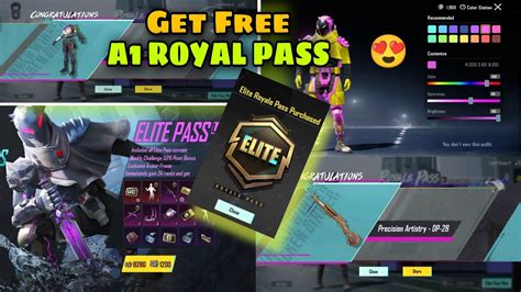 Bgmi A New Royal Pass Full Details Get Free Materials How To Get