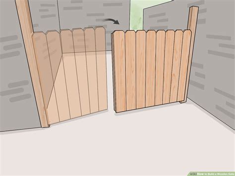 Picket Fence Gate Drawing