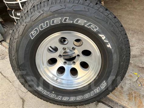 Отличный Bridgestone Dueler A T 001 на ковке Mickey Thompson 16 1 шт