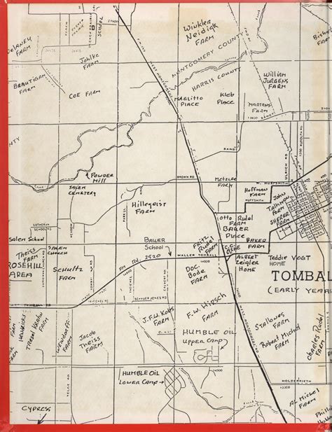 A Tribute To Tomball A Pictorial History Of The Tomball Area Page