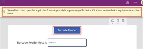 Power Apps Barcode Scanner How To Use Sharepoint Microsoft Power