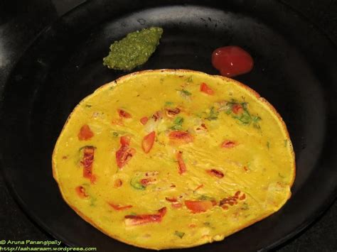 Tomato Omelette Vegetarian Omelet A Maharashtrian Favourite ãhãram