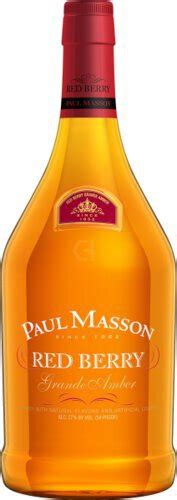 Paul Masson Red Berry Grande Amber Brandy 175l Roger Wilco