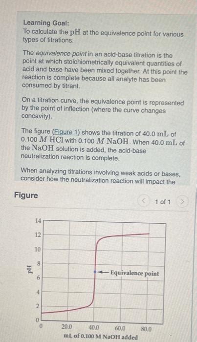 [solved] Learning Goal To Calculate The Mathrm{ph}