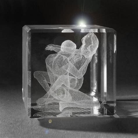 D Menschen D Motiv Erotik In Glas Gelasert D Crystal