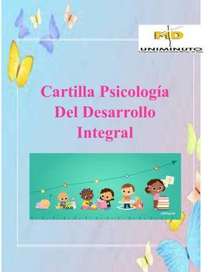 Calaméo Cartilla Psicología Del Desarrollo Integral Plegable Sobre El