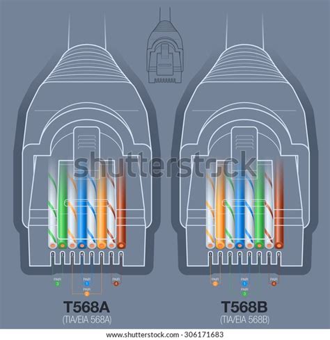 Rj45 Connector Wiring Diagram Large