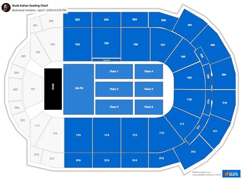 Budweiser Gardens Seating Chart - RateYourSeats.com