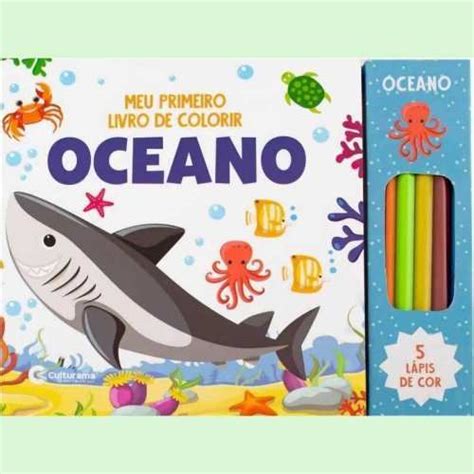 Pop Meu Primeiro Livro De Colorir Lapis Oceano Atacado