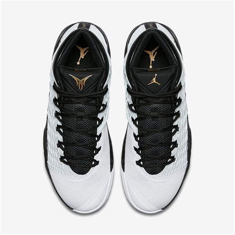 Jordan Melo M13 White Black Gold 881562 131