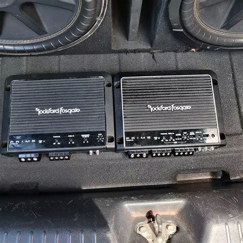 Corotos Vendo Dos Plantas Rockford Fosgate Digitales De Voz Y Bajo