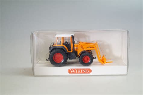 Wiking Fendt Favorit Mit Frontgabel Orange Neu