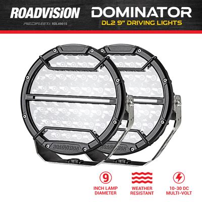 Redfleet Inch Paired Set Dominator Dl Series L E D Drl High