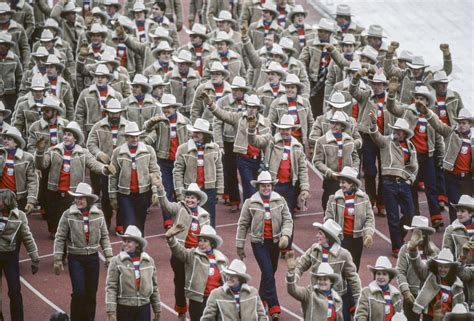 Team USA's Opening Ceremony Outfits at the Lake Placid 1980 Winter ...