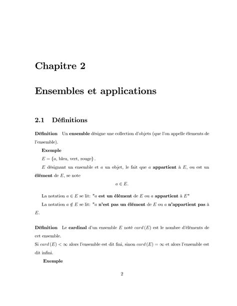 Solution Chapitre 2 Ensembles Et Applications Studypool