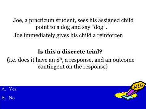 Discrete Trial Workshow