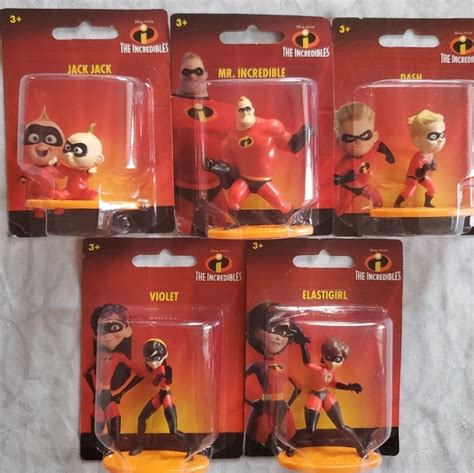 Disney Pixar The Incredibles Elastigirl Incredible Action Figure 2-Pack ...