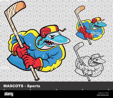 vector sport mascot Stock Photo - Alamy