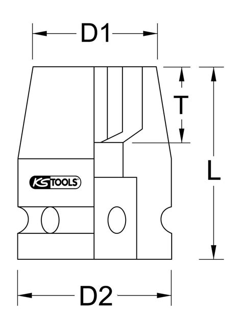 Ks Tools Gniazdo Silowe Szesciokatne Kr Tkie Mm Ks Tools