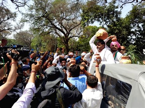 Free Photo: New Delhi: Kisan Congress protest in Delhi