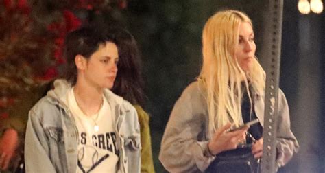 Kristen Stewart And Her Fiance Dylan Meyer Enjoy A Date Night In West